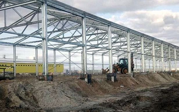 Строительство производственных корпусов для Третьяковской птицефабрики